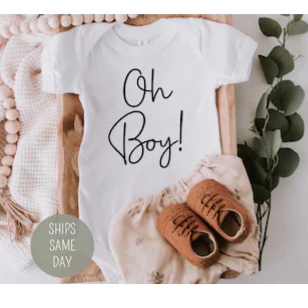 Oh boy onesie!